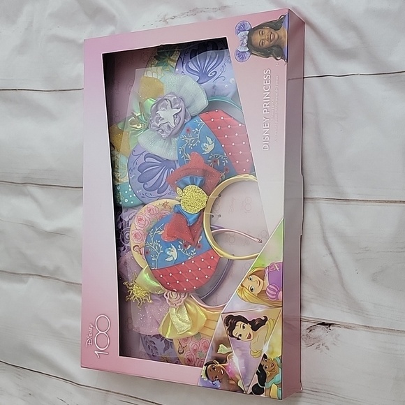 Disney Ears set of 5 Princesses 100 Year Anniversary Edition New Never Worn